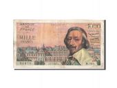 France, 1000 Francs, 1 000 F 1953-1957 Richelieu, 1957, 1957-09-05, KM:13...