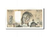 France, 500 Francs, 500 F 1968-1993 Pascal, 1990, KM:156h, 1990-09-06, AU...