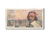 France, 1000 Francs, 1 000 F 1953-1957 Richelieu, 1956, 1956-01-05, KM:13...