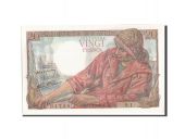 France, 20 Francs, 20 F 1942-1950 Pcheur, 1942, KM:100a, 1942-02-12, AU...