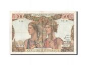 France, 5000 Francs, 5 000 F 1949-1957 Terre et Mer, 1949, 1949-11-03, KM...