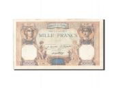 France, 1000 Francs, 1 000 F 1927-1940 Crs et Mercure, 1927, KM:79a,...