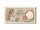 France, 100 Francs, 100 F 1939-1942 Sully, 1941, 1941-10-30, KM:94, TB, F...