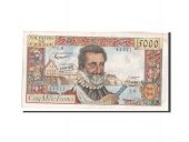 France, 5000 Francs, 5 000 F 1957-1958 Henri IV, 1957, KM:135a, 1957-02-0...