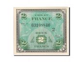 France, 2 Francs, 1944 Flag/France, 1944, KM:114b, 1944, UNC(65-70), Fayette:...