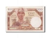 France, 100 Francs, 1955-1963 Treasury, 1955, 1955, KM:M11a, SUP, Fayette:VF34.1