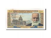 France, 5 Nouveaux Francs, 5 NF 1959-1965 Victor Hugo, 1965, 1965-02-04,...