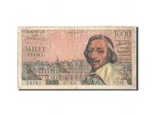 France, 1000 Francs, 1 000 F 1953-1957 Richelieu, 1955, 1955-04-07, KM:13...