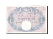 France, 50 Francs, 50 F 1889-1927 Bleu et Rose, 1918, 1918-06-29, KM:64e,...