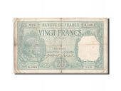 France, 20 Francs, 20 F 1916-1919 Bayard, 1917, KM:74, 1917-12-05, VF(20-...