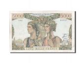 France, 5000 Francs, 5 000 F 1949-1957 Terre et Mer, 1951, 1951-04-05, KM...
