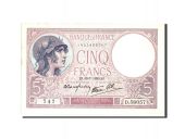 France, 5 Francs, 5 F 1917-1940 Violet, 1939, KM:83, 1939-07-13, AU(55-58...