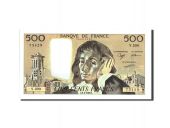 France, 500 Francs, 500 F 1968-1993 Pascal, 1989, 1989-02-02, KM:156g, SP...