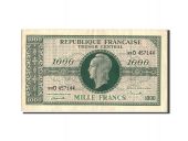 France, 1000 Francs, 1943-1945 Marianne, 1945, Undated (1945), KM:107, SUP+,...