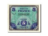 Banknote, France, 5 Francs, 1944 Flag/France, 1944, 1944, UNC(63)