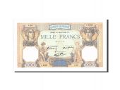 France, 1000 Francs, 1 000 F 1927-1940 Crs et Mercure, 1940, KM:90c,...