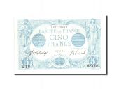 France, 5 Francs, 5 F 1912-1917 Bleu, 1915, KM:70, 1915-11-26, UNC(63)