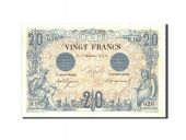France, 20 Francs, 20 F 1874-1905 Noir, 1874, 1874-12-18, KM:61a, TTB+