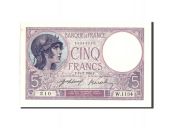 France, 5 Francs, 5 F 1917-1940 Violet, 1918, KM:72a, 1918-03-11, UNC(63)