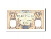 France, 1000 Francs, 1 000 F 1927-1940 Crs et Mercure, 1938, KM:90c