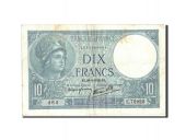 France, 10 Francs, 10 F 1916-1942 Minerve, 1939, 1939-09-28, KM:84, TB+