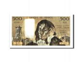 France, 500 Francs, 500 F 1968-1993 Pascal, 1969, 1969-01-02, KM:156a, TTB