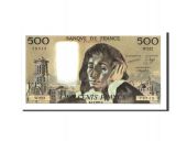 France, 500 Francs, 500 F 1968-1993 Pascal, 1987, 1987-01-08, KM:156f, SPL+
