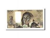 France, 500 Francs, 500 F 1968-1993 Pascal, 1987, 1987-01-08, KM:156f, SPL+