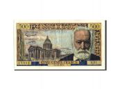France, 500 Francs, 500 F 1954-1958 Victor Hugo, 1957, KM:133b, 1957-12-05