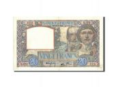 France, 20 Francs, 20 F 1939-1942 Science et Travail, 1940, KM:92a