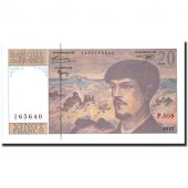France, 20 Francs, 20 F 1980-1997 Debussy, 1997, KM:151i, 1997, UNC(60-62)