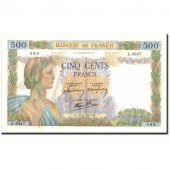 France, 500 Francs, 500 F 1940-1944 La Paix, 1942, 1942-10-01, KM:95b, TTB+