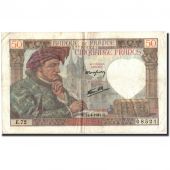 France, 50 Francs, 50 F 1940-1942 Jacques Coeur, 1941, 1941-04-24, KM:93