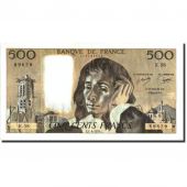 France, 500 Francs, 500 F 1968-1993 Pascal, 1976, KM:156d, 1976-04-01