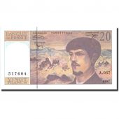 Billet, France, 20 Francs, 20 F 1980-1997 Debussy, 1997, 1997, SUP