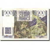 France, 500 Francs, 500 F 1945-1953 Chateaubriand, 1945, KM:129a