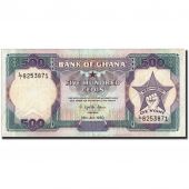 Ghana, 500 Cedis, 1990, KM:28b, 1990-07-19, TTB