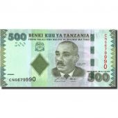 Tanzania, 500 Shilingi, Undated (2010), KM:40, NEUF