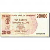Zimbabwe, 200,000 Dollars, 2007, KM:49, 2007-07-01, VF(30-35)