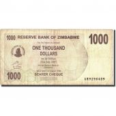 Zimbabwe, 1000 Dollars, 2006, KM:44, 2006-08-01, VF(20-25)