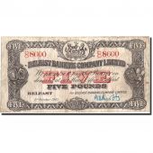 Northern Ireland, 5 Pounds, 1942, 1942-10-02, KM:127b, TB+
