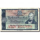 Scotland, 5 Pounds, 1964, KM:167b, 1964-07-17, VF(20-25)