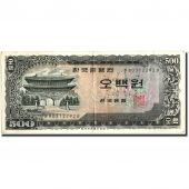 South Korea, 500 Won, Undated (1966), KM:39a, TTB+