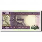Mauritania 100 Ouguiya 2001 Unc P-4j Cow at back side