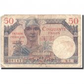 France, 50 Francs, 1947 French Treasury, Undated (1947), 1947, KM:M8, TB