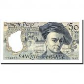 France, 50 Francs, 50 F 1976-1992 Quentin de La Tour, 1987, 1987, KM:152c