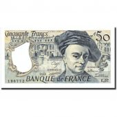 France, 50 Francs, 50 F 1976-1992 Quentin de La Tour, 1989, KM:152d, 1989