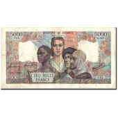 France, 5000 Francs, 5 000 F 1942-1947 Empire Franais, 1945, 1945-05-31