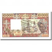 West African States, 10,000 Francs, Undated (1977-92), KM:109Ak, UNC(65-70)