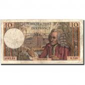 France, 10 Francs, 10 F 1963-1973 Voltaire, 1971, 1971-11-05, KM:147d, TB